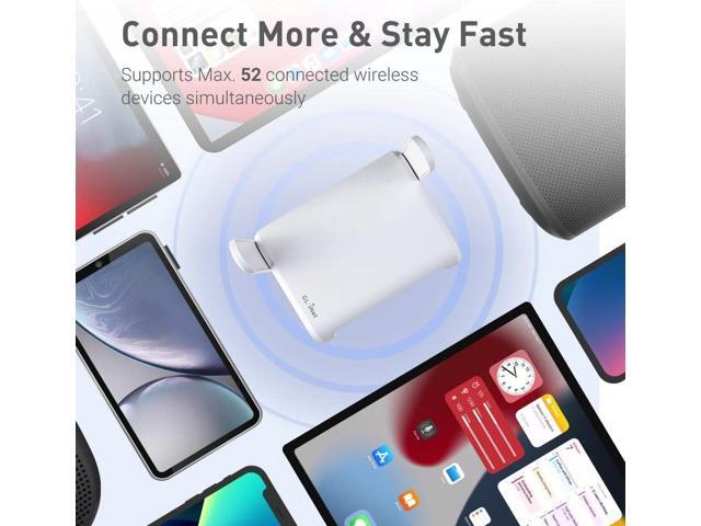 GL. iNet GL-SFT1200 (Opal) Portable WiFi Travel Router, Mini VPN Wireless Router for Fiber Optic Modem, Mobile Internet WiFi Repeater, Dual Band...