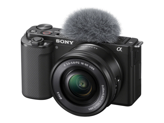 Sony ZV-E10 Mirrorless Camera with Sony 16-50mm ILCE-6400L/B Lens