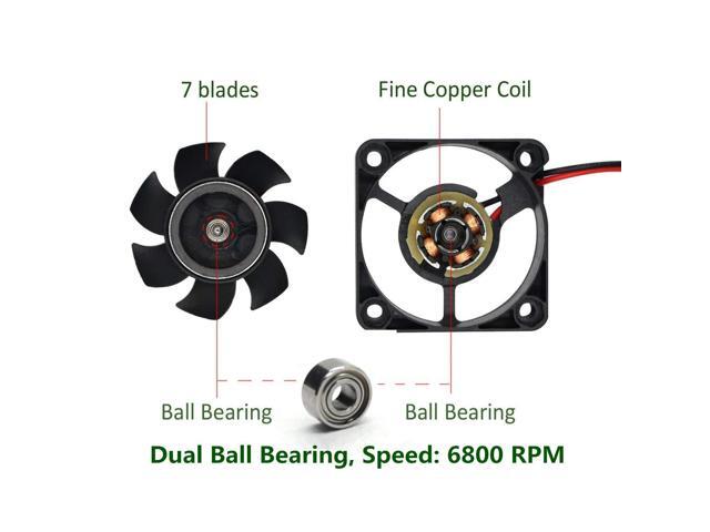 FYSETC 3D Printer Part i3 MK3S+ 4010 5015 Fan DC 5V MK3S Blower Fan Extruder Cooling Radiator for 3D Printer Hot End DIY Accessory