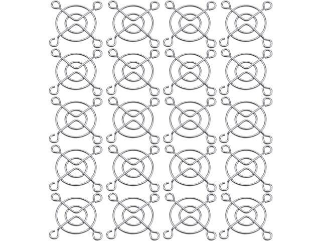 Antrader 20PCS 4040mm Metal Finger Grill Protector Guard Radiator Fan Protective Cover DIY 3D Printer Accessories Extruder MK8