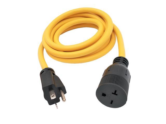 Parkworld 885750 NEMA 6-20 Extension Cord 6-20P to 6-20R (T Blade Female Also for 6-15R Adapter) 250V, 20A, 5000W 10 ft.