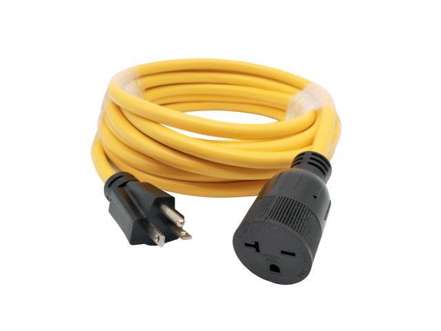 Parkworld 885774 NEMA 6-20 Extension Cord 6-20P to 6-20R (T Blade Female Also for 6-15R Adapter) 250V, 20A, 5000W 25 ft.