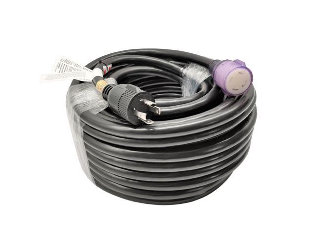 Parkworld 62305A NEMA L14-30 Extension Cord Generator 4-Prong 20 AMP 125 Volt / 250 Volt 100 ft.
