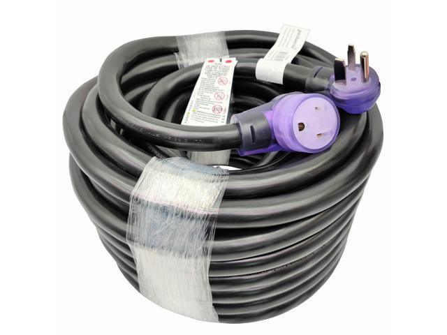 Parkworld 61971 6AWG/3C Welder 50A Extension Cord, Welding 3-Prong NEMA 6-50 Extension Cord 100 ft.