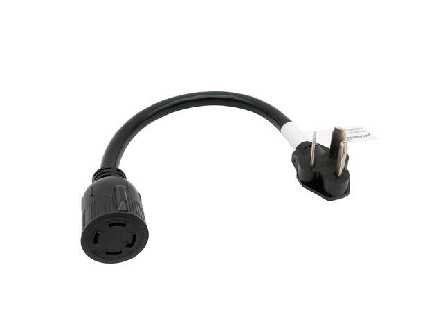 Parkworld 60431 AC Adapter Cord Dryer 10-30P to Generator L14-30R 30A, 250V