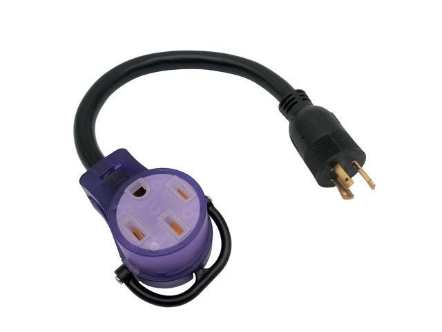 Parkworld 60394 EV Adapter Cord for NEMA L5-20P to 14-50R (ONLY for Tesla UMC or Other EV Charging, NOT for RV)