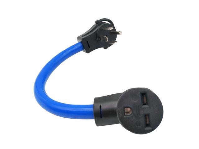 Parkworld 60721 Welder Adapter Cord Welder NEMA 14-60P to 6-30R, 40AMP, 1.5 Feet