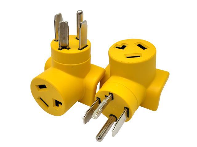 Parkworld 63166 Dryer Adapter NEMA 14-30P to 10-30R Compact Adaptor, 30A, 250V