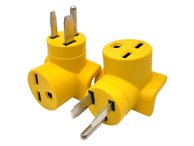 Parkworld 63203 NEMA 6-50P to 6-30R One Piece Compact Adapter Welder to Workshop Adaptor Output 30amp 250Volt