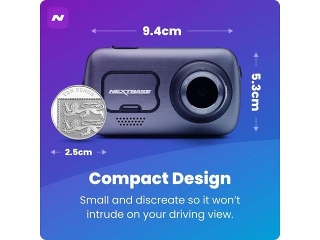 Nextbase - 4K 622GW Dash Cam with GPS, WiFi, Bluetooth, Night Vision, Parking Mode & 3” Touchscreen - Silver - image 6