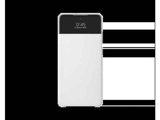 galaxy a52 5g's view wallet cover white