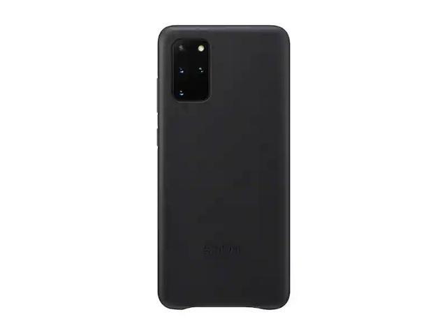 galaxy s20+ 5g leather cover black