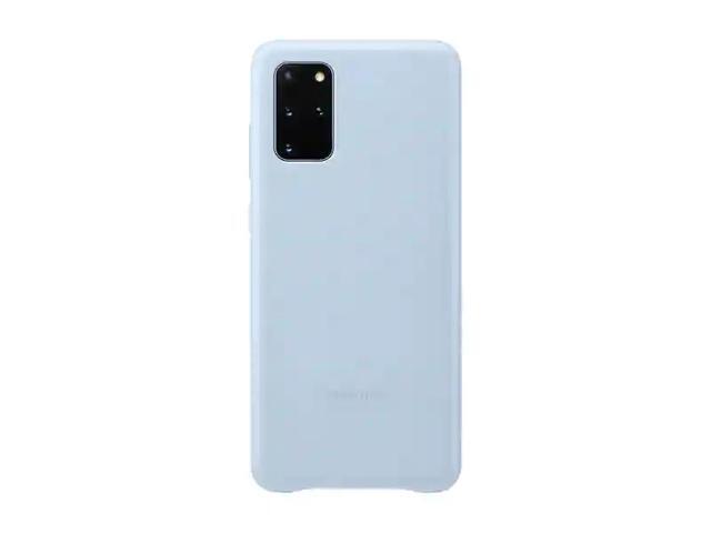 Galaxy S20+ 5G Leather Cover, Blue