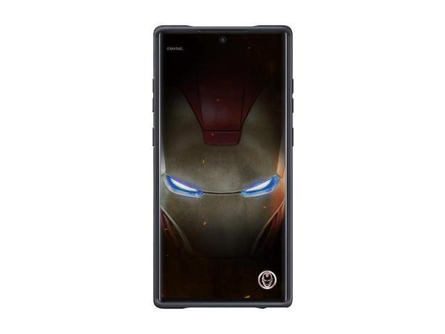 galaxy friends iron man rugged protective smart cover for note10