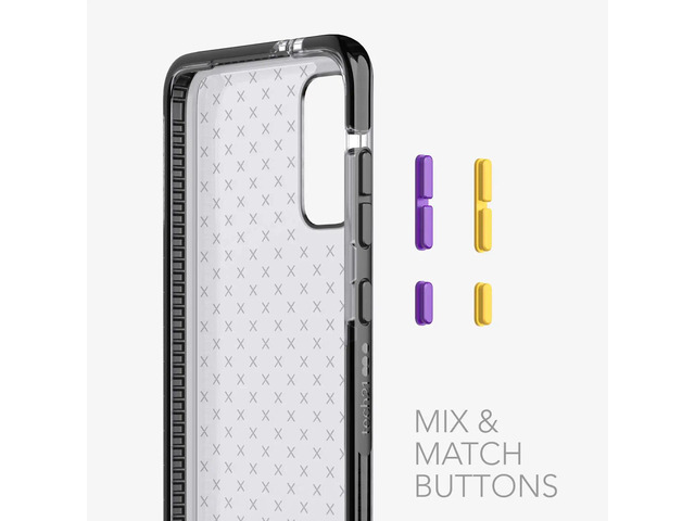 tech21 Evo Check for Samsung Galaxy S20 5G Phone Case - Hygienically Clean Germ Fighting Antimicrobial Properties with 12ft Drop Protection, Black...