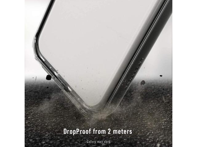 LifeProof NEXT SERIES Case for Galaxy S20+/Galaxy S20+ 5G (ONLY - Not compatible with any other Galaxy S20 models) - BLACK CRYSTAL (CLEAR/BLACK)
