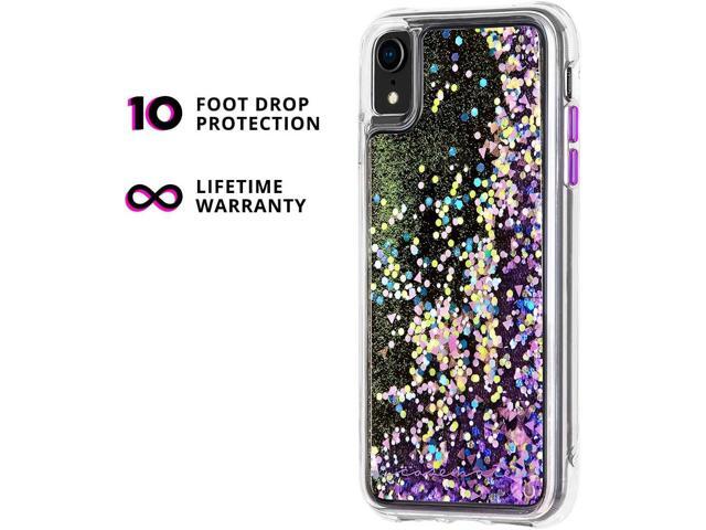 Case-Mate - Iphone XR Case - Glow Waterfall - Iphone 6.1 - Purple Glow