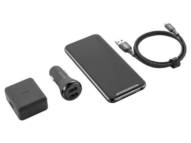 Ubiolabs Shadow 6000mAh Bundle Wall/CLA/Lightning