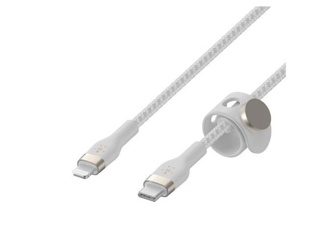 Belkin 2-Pack Fast Charge USB-C to Lightning PRO Flex Cable Bundle