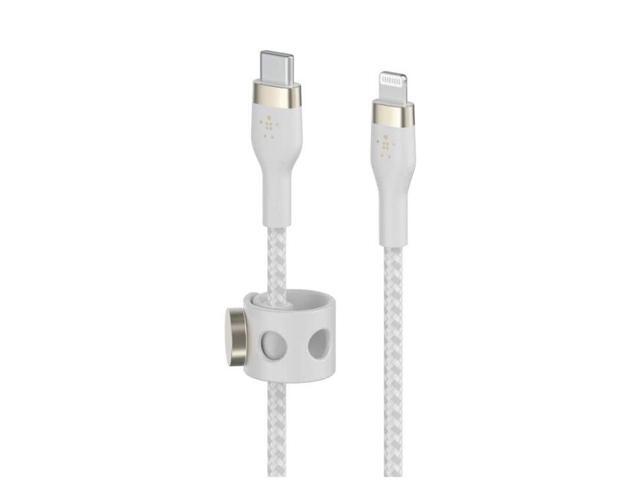 Belkin 2-Pack Fast Charge USB-C to Lightning PRO Flex Cable Bundle