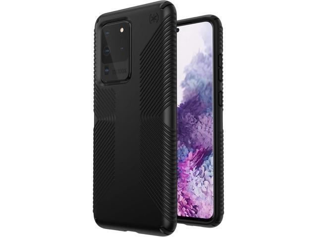 Speck Products Presidio Grip Samsung Galaxy S20 Ultra Case, Black/Black