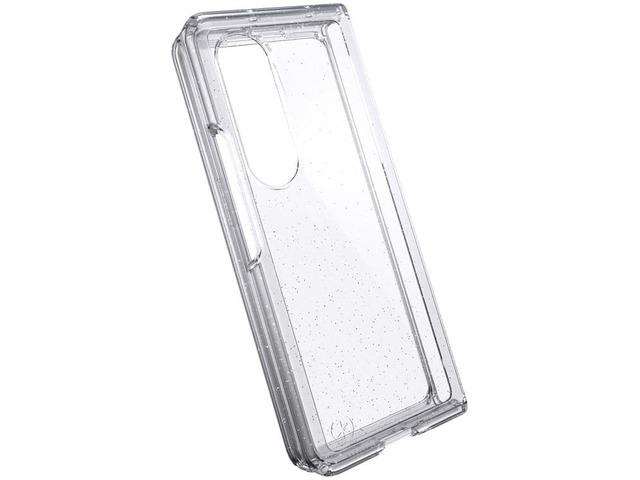 Speck Presidio Perfect - Glitter Fold Case - Samsung Galaxy Z Fold4 Color Clear