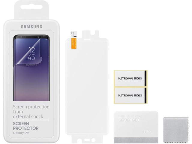 SAMSUNG Official OEM Galaxy S9/S9+ Screen Protectors - Twin Pack (S9+)