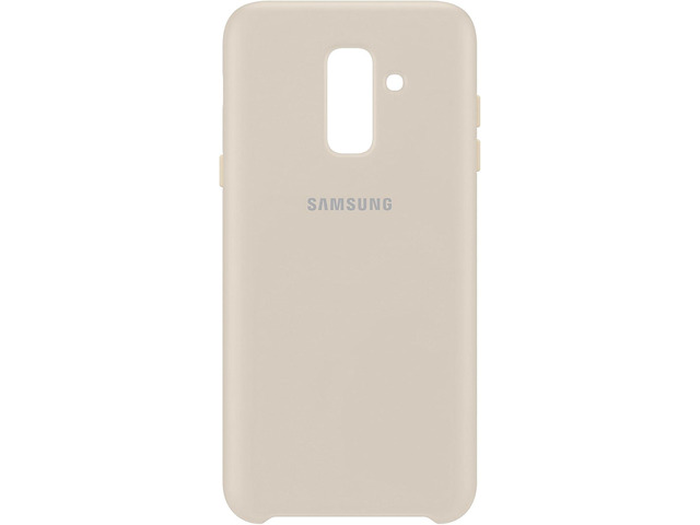 Samsung Galaxy A6+(2018) Dual Layer Cover l Color Gold