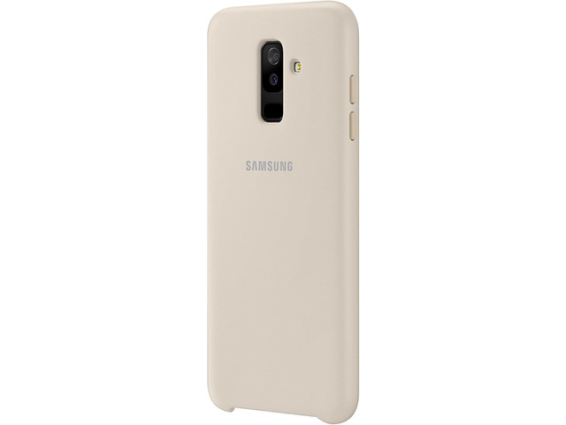 Samsung Galaxy A6+(2018) Dual Layer Cover l Color Gold