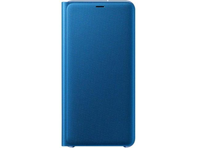 Samsung Original Folio Wallet Cover Case for Galaxy A7 2018 - Blue