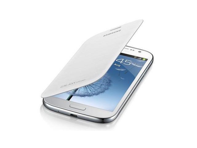 Samsung Galaxy Grand Flip Cover - white