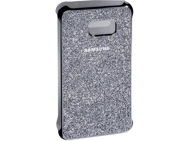 SAMSUNG Galaxy S6 edge + Glitter Cover I Color: Shiny Gray