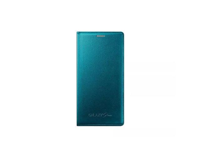 Samsung Galaxy S5 Mini Flip Case Cover I Color: Metallic Dark Green