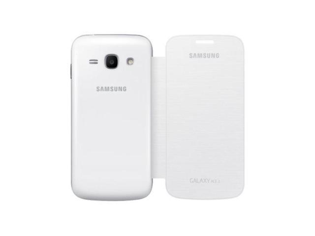 Samsung Galaxy Ace 3 Flip Cover I Color: White