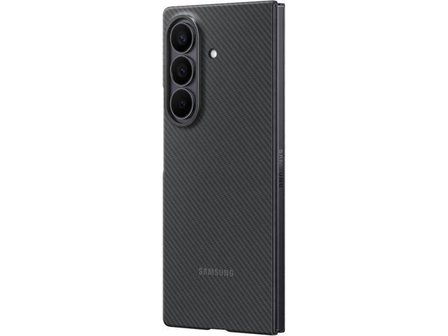 Samsung Galaxy Z Fold7 Official Carbon Shield Phone Case, Sleek, Tough, Durable, Ultraslim, Screen Protector, Black