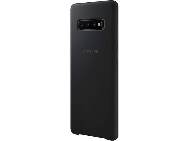Samsung Galaxy S10+ Silicone Case, Black, Model:EF-PG975TBEGUS