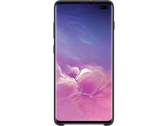 Samsung Galaxy S10+ Silicone Case, Black, Model:EF-PG975TBEGUS