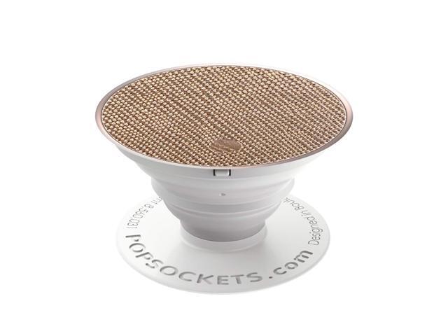 PopSockets Cell Phone Grip & Stand - Rose Gold Saffiano