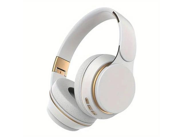 NO. Wireless BT Headphones Over Ear Comfortable Foldable Headset with Built-in Microphone Ideal for School Tablet PC TV Mobile Travel Winter Gifts...