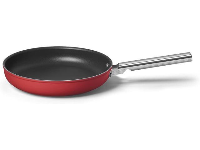 Smeg Cookware 12-Inch Red Frypan