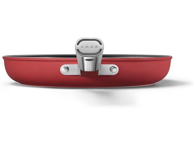 Smeg Cookware 12-Inch Red Frypan
