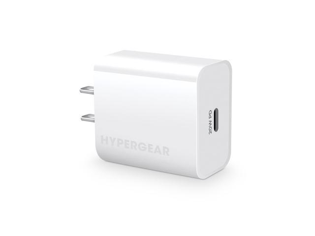Hypergear 20W White USB-C PD Wall Charger Hub