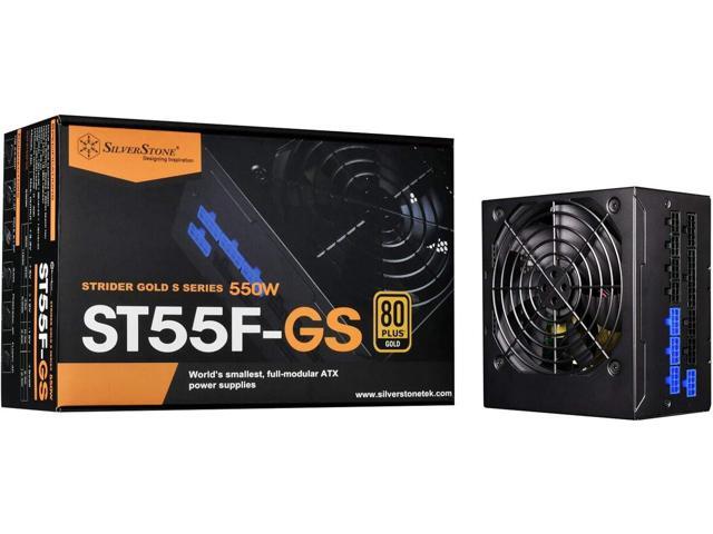 550W, ATX, single +12V rails with 45A output, Silent 120mmFan with 18dBA, efficiency 80Plus Gold certification, fully modular cable, 140mm depth,...