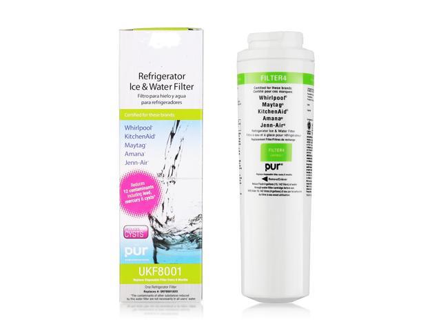 Refrigerator Water Filter UKF8001 EDR4RXD1, Replacement For Maytag UKF8001 UKF8001AXX 4396395 UKF8001P Pur Whirlpool Water Filter KENMORE 9084. photo