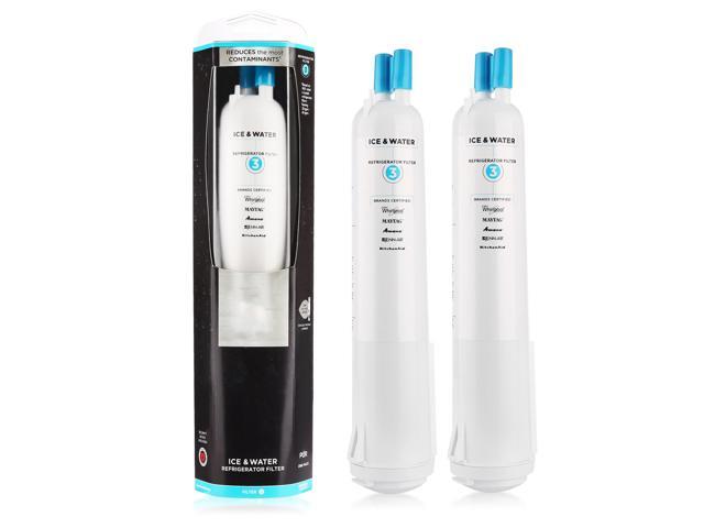 Refrigerator Water Filter Replacement For Whirlpool 4396841 469030 EDR3RXD1, PUR Kenmore 9030 Refrigerator fridge Water Filter Filter 3-2PACKS photo
