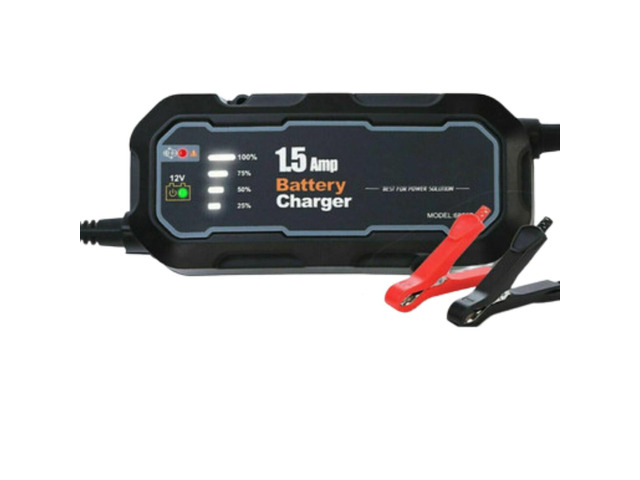 1500mAh Automatic Smart Battery Charger 12V Portable Car Auto Trickle Maintainer