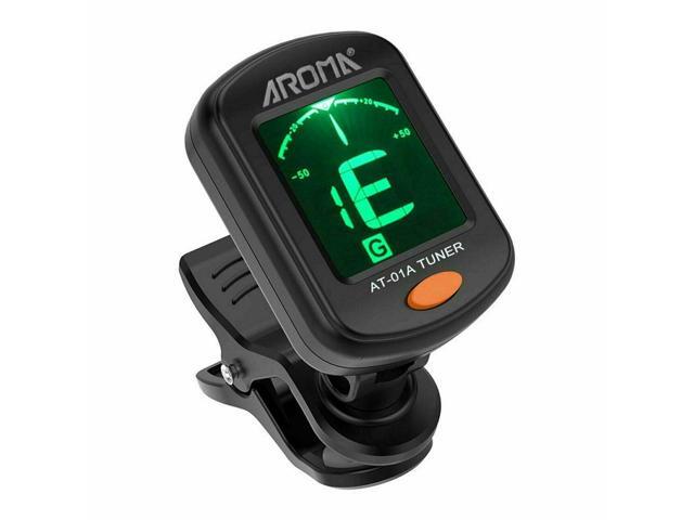 LCD Clip On Chromatic Acoustic Electric Guitar Bass Ukulele Banjo Violin Tuner
