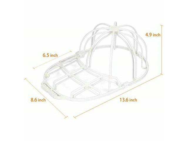 3 Pack Hat Washer Baseball Cap Cleaner Machine Washing Cage Holder Frame Net New