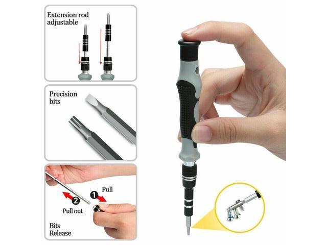 Magnetic Screwdriver Bit Set For iPhone Macbook Tool Kit Set Repair Watch 117PCS