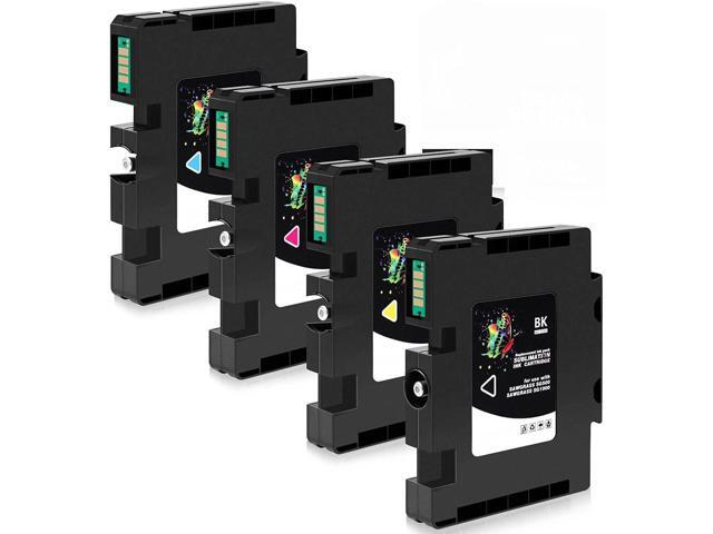 Compatible Sublimation Ink Cartridge for Sawgrass SG500 SG1000 Printers (4-Pack)